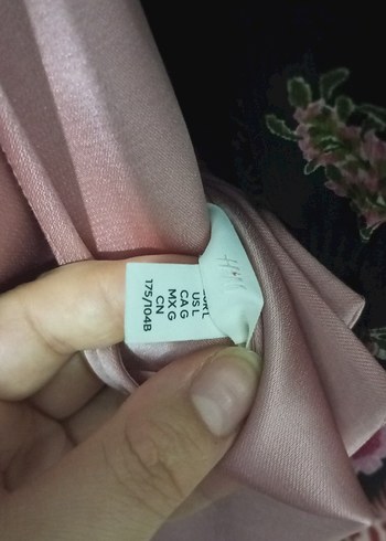 Kolsuz Pembe Saten Kız Elbisesi - Görsel 4