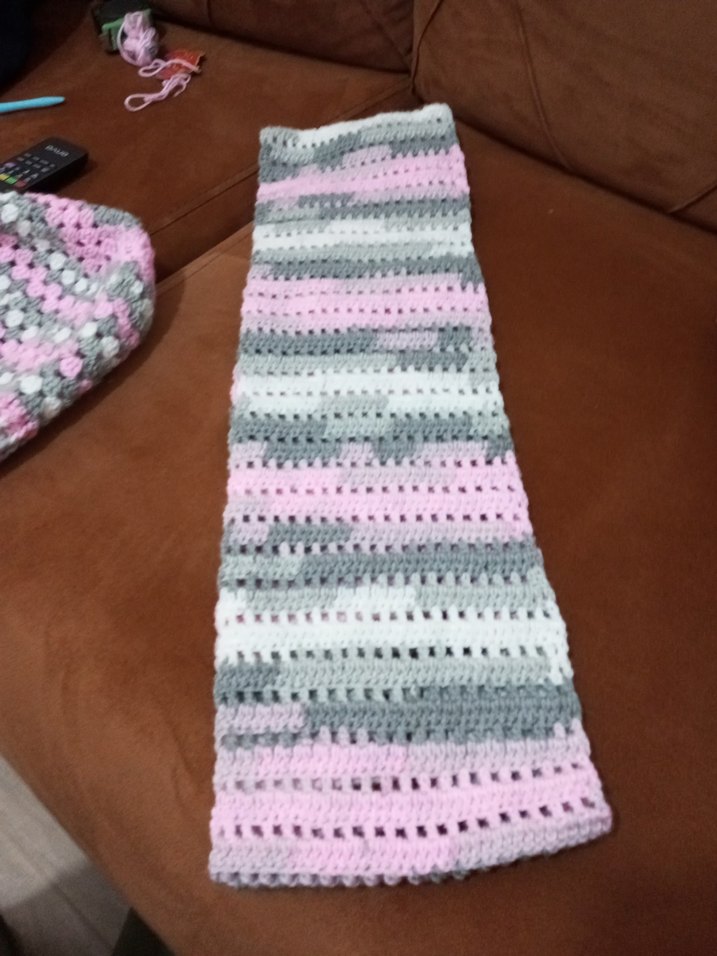 Örgü Bere ve Atkı Seti - Görsel 3