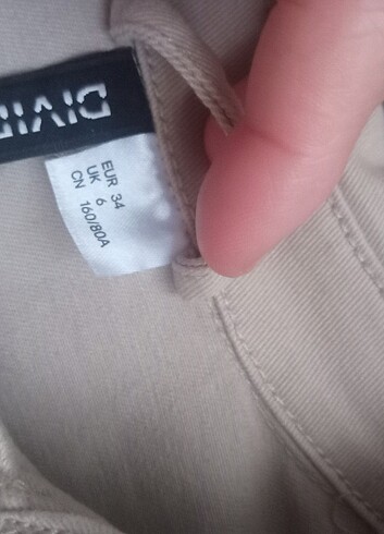 H&M H&M marka gabardin ceket