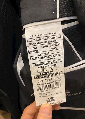 Gri Strappy Kemerli Fitted Damatlık - Görsel 6