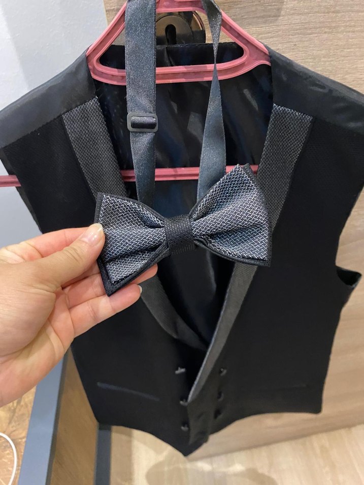 Gri Strappy Kemerli Fitted Damatlık - Görsel 2