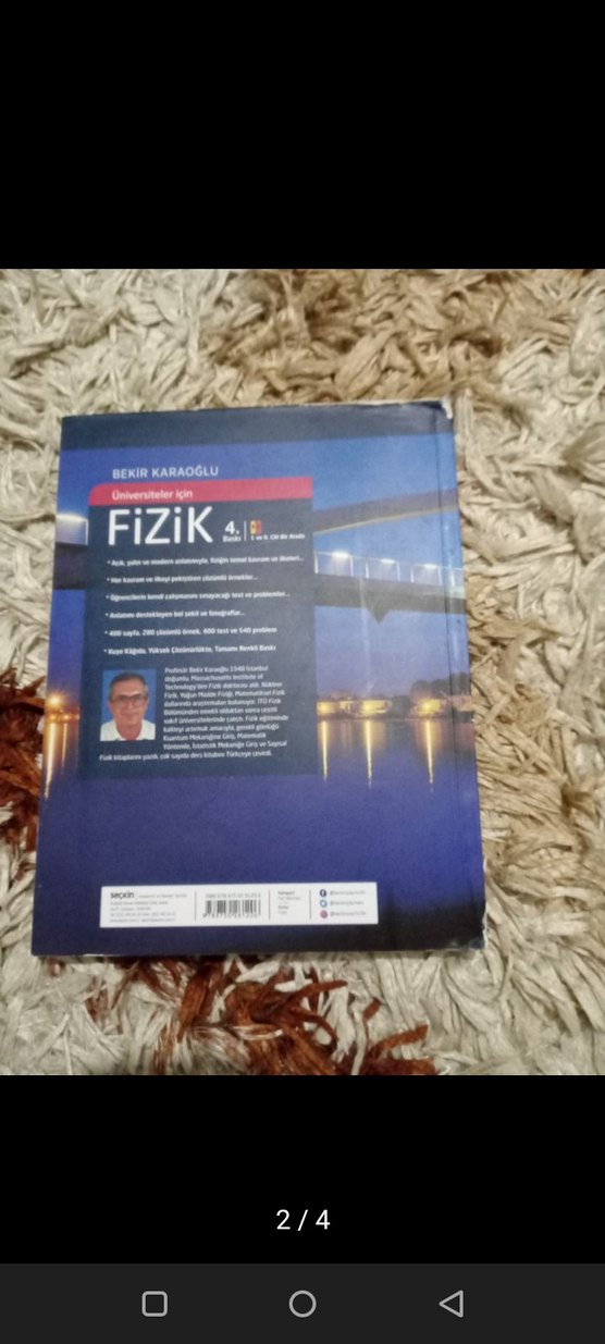 üniversiteler için fizik - Görsel 2