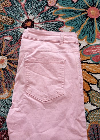 LC Waikiki Pembe Midi Kumaş Kadın Pantolon
