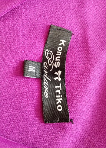 Mor Midi Kadın Abiye Elbise - Görsel 5