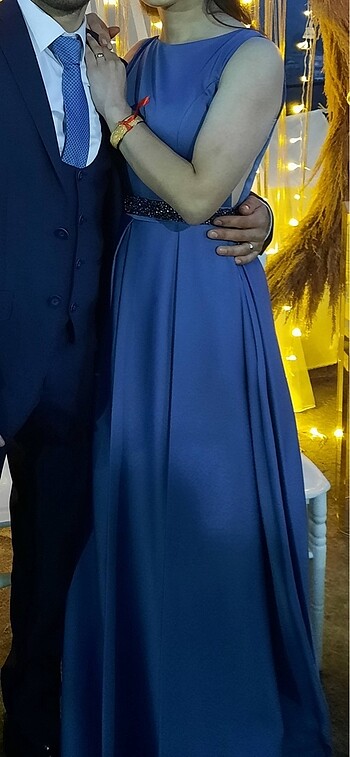 Diğer Saten abiye elbise