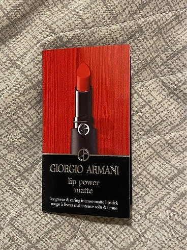Giorgio Armani Lip Power Matte