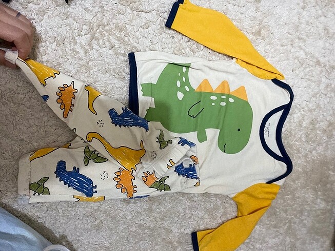 3 Ay Beden Pijama takımı