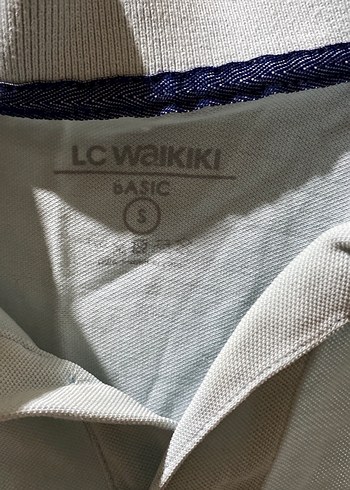 Erkek Beyaz Keten Polo Tişört - Görsel 2