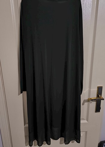 Koyu yeşil Uzun Kollu Salaş Kadın Tunik - Görsel 3