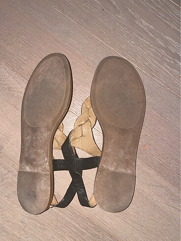 37 Beden siyah Renk Açık Yazlık ayakkabı - sandalet
