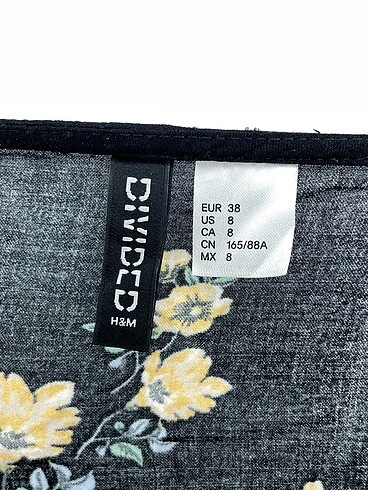 38 Beden siyah Renk H&M Uzun Elbise %70 İndirimli.
