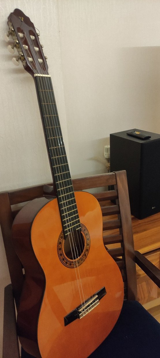 Turuncu Klasik Gitar - Görsel 4