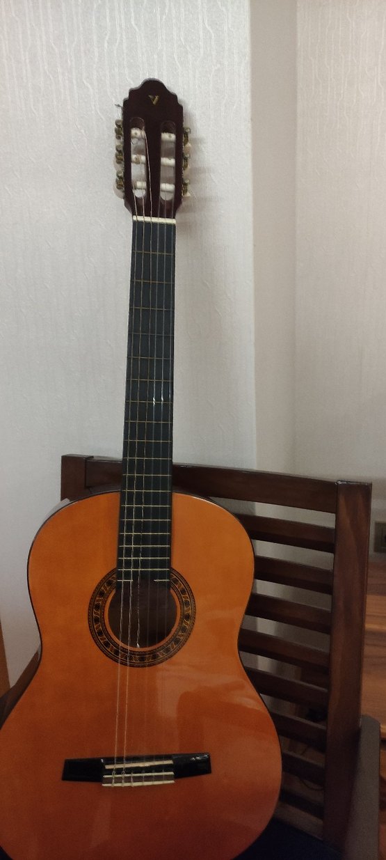 Turuncu Klasik Gitar - Görsel 5