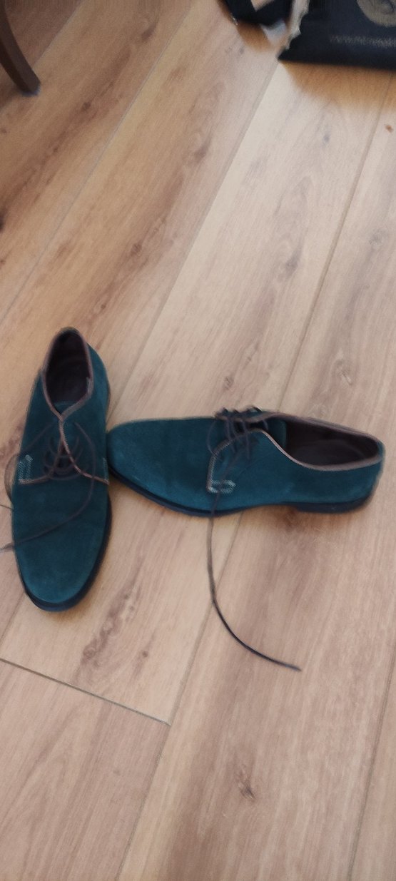 Klasik Yeşil Süet Erkek Ayakkabı - Görsel 2