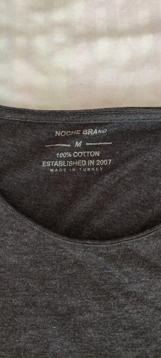 Mavi Siyah Baskılı Tişört S Beden - Görsel 3