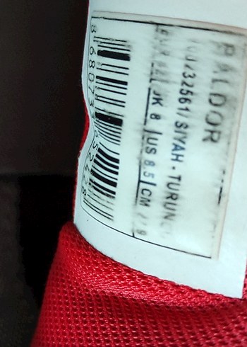 Çok Renkli Spor Ayakkabı Velcro Detaylı - Görsel 3