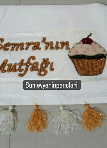 İsimli panç nakışı havlusu