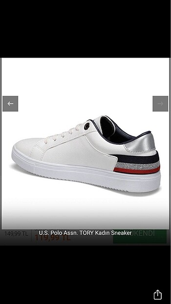 U.S Polo Assn. Polo Kadın Sneaker