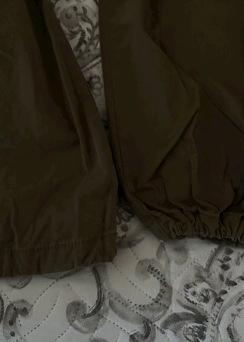 Bershka haki paraşüt pantolon - Görsel 5