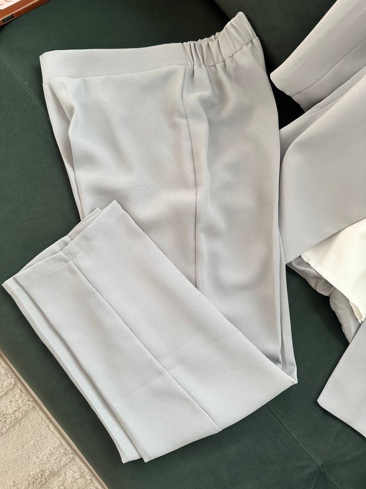 blazer ceketli tesettür takım . ikili takım - Görsel 5