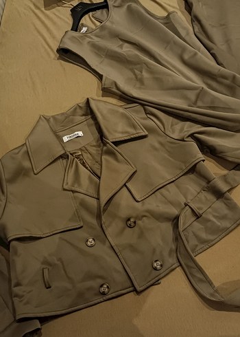 ikili tesettür takım.yelek ceket skuba - Görsel 4