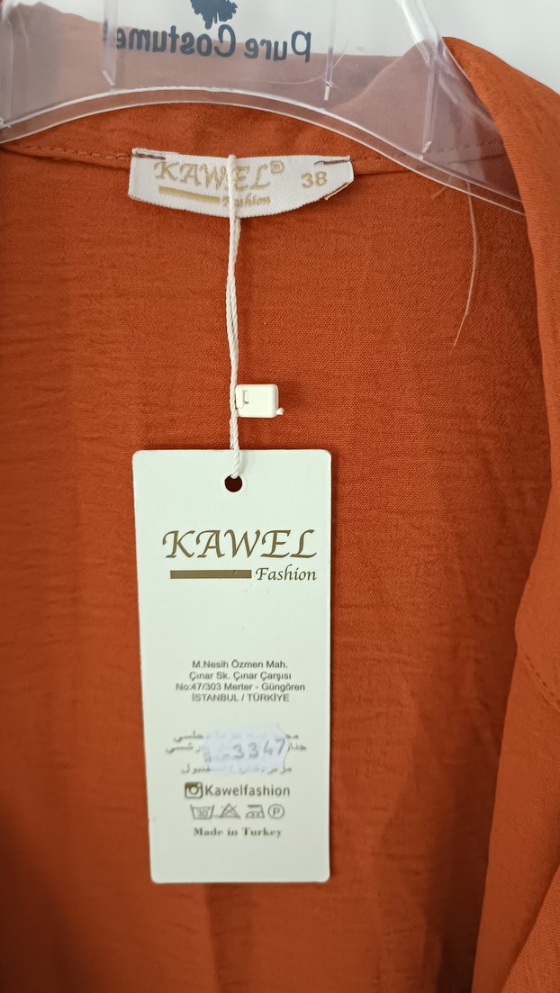 Kadın Kemerli Uzun Trençkot kap tunik - Görsel 5