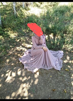 Tesettür abiye elbise
