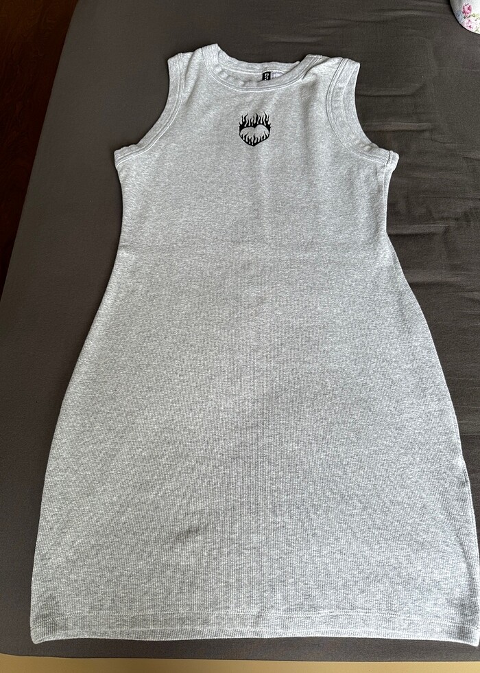 H&M diz üstü elbise - Görsel 3