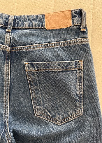 Gri Tonlu Kadın Midi Denim Pantolon - Görsel 4