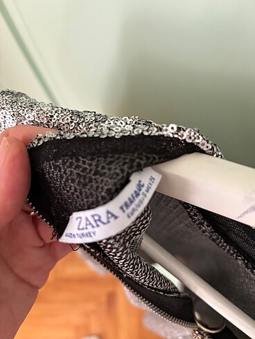 Zara payetli bluz - Görsel 2