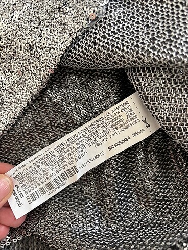 Zara payetli bluz - Görsel 3