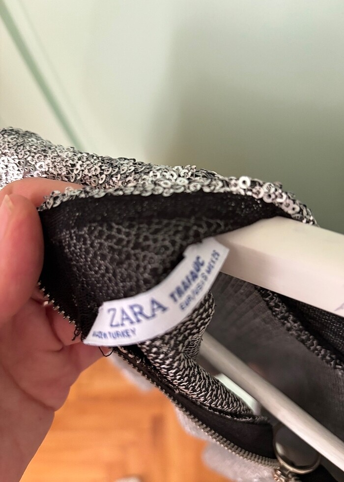 Zara payetli bluz - Görsel 2