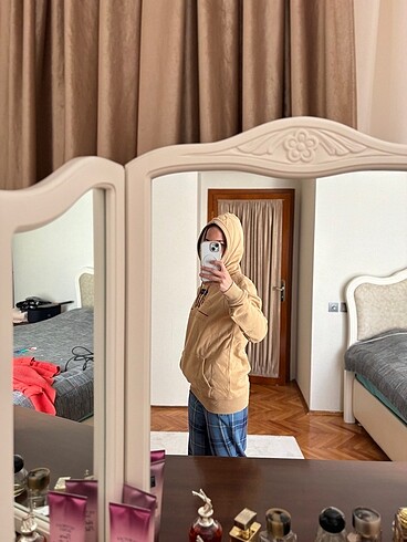 m Beden camel Renk Gant sweatshirt