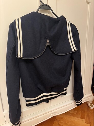 Lacoste kaşe mont - Görsel 3