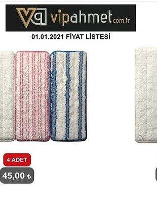 Vip ahmet 1 adet mop bezi