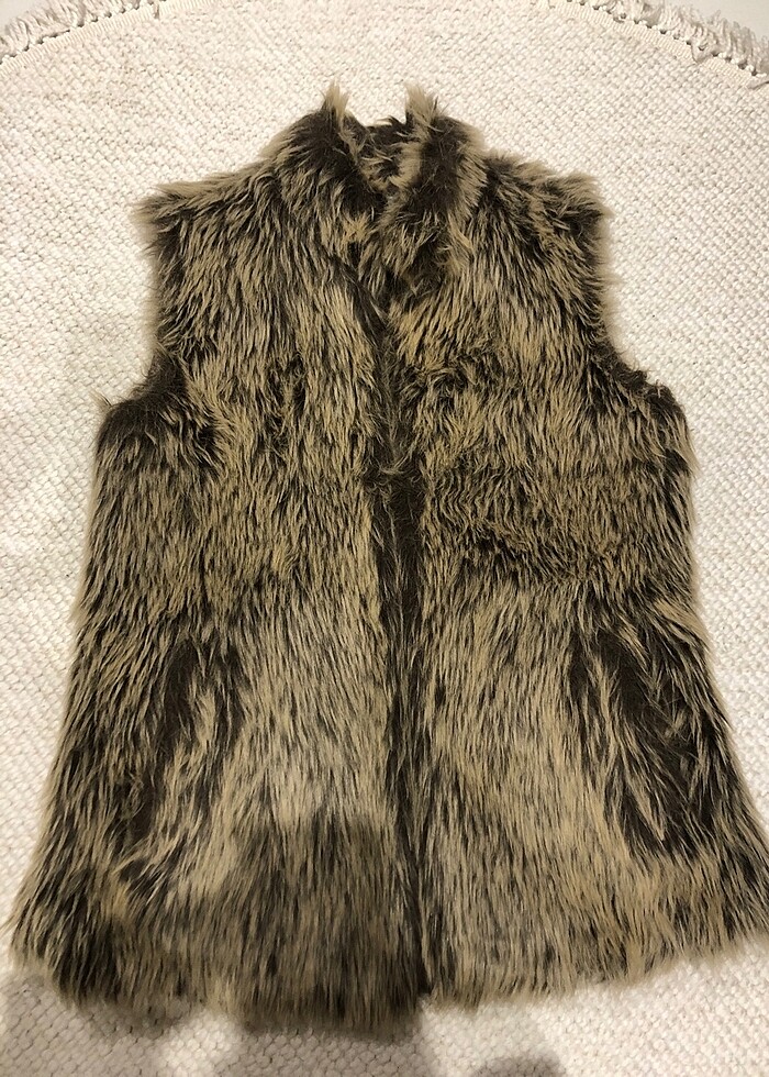 Lcw kürk yelek - Görsel 3