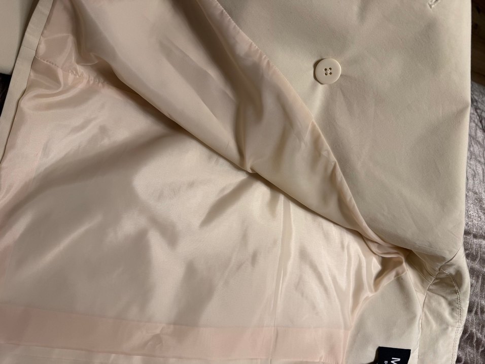 Bej Kadın Midi Trençkot - Görsel 5