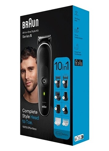 Braun 10 in 1 tıraş makinesi Sıfır Kutusunda