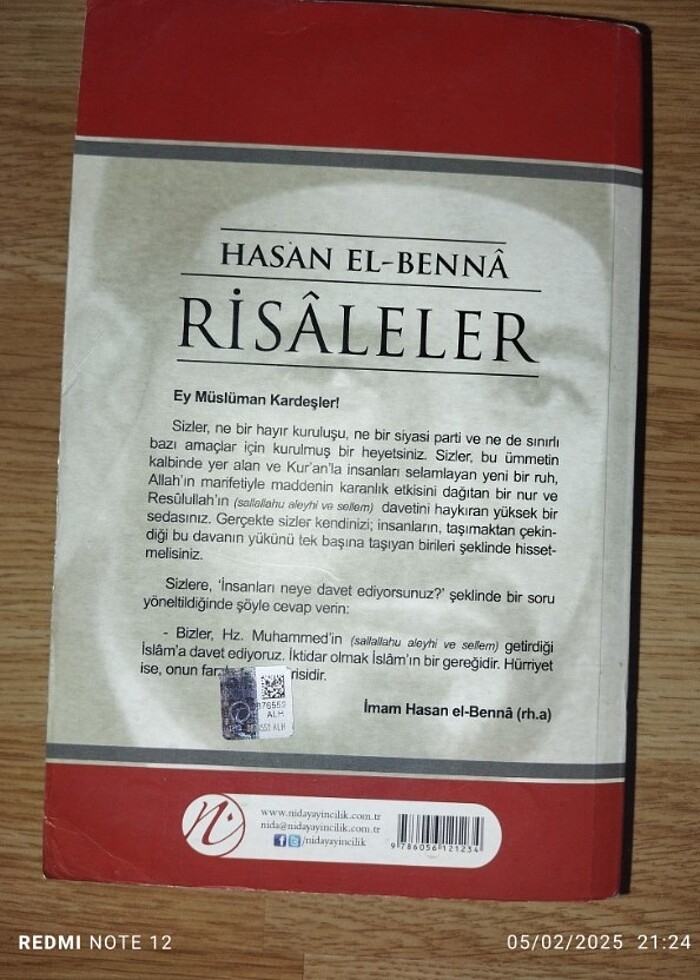 Risâleler Hasan El-Bennâ - Görsel 2