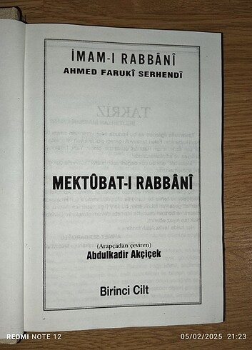 Mektubatı Rabbani - Görsel 2