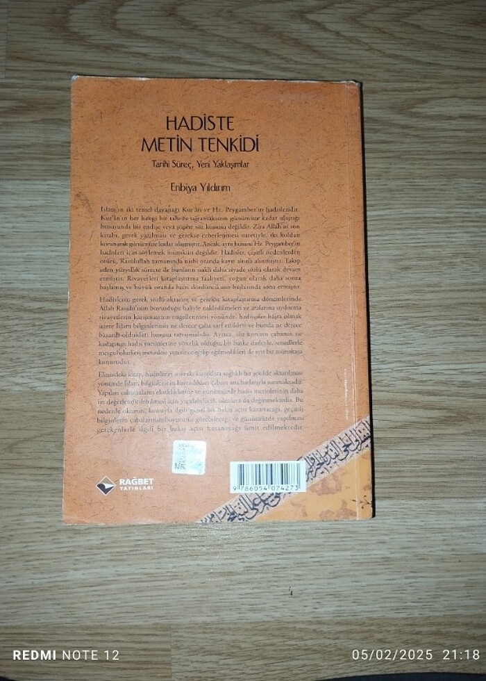 Hadiste Metin Tenkidi  - Görsel 2