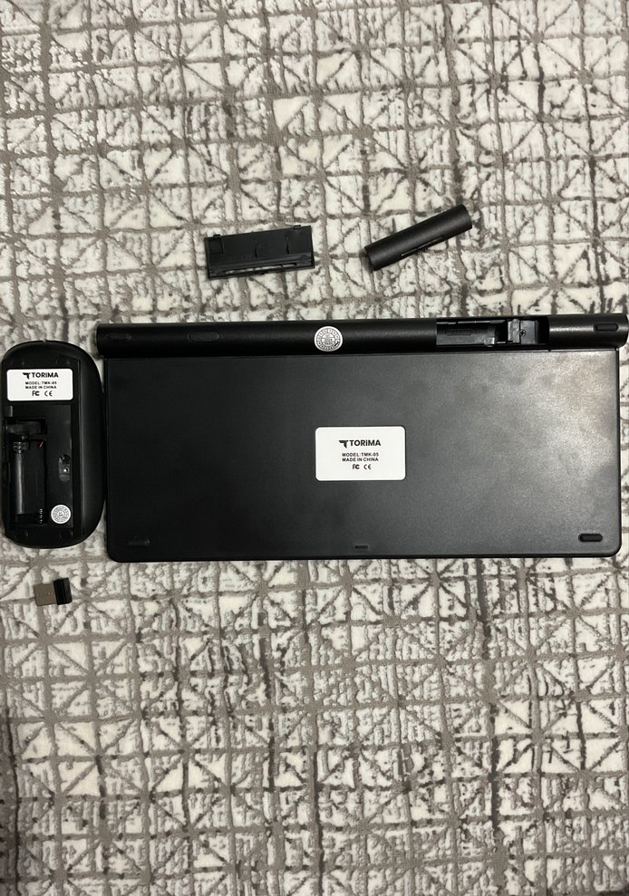 Torima Siyah Kablosuz Klavye ve Mouse Seti - Görsel 4