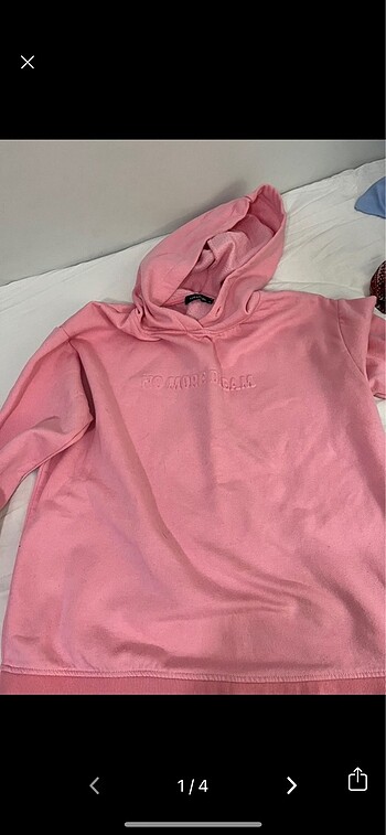 Pembe oversize sweatshirt