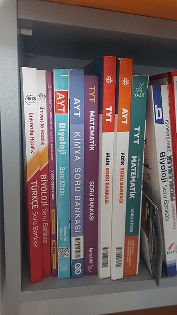 YKS KİTAPLARİ HEPSİ SIFIR HİÇ KULLANILMADI 