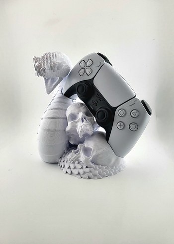 Diğer Yılan ve Kafatası Temalı PlayStation Kumanda Tutucu