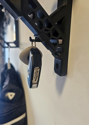 MOTOSİKLET KASK CEKET ANAHTARLIK TUTUCU - Görsel 4