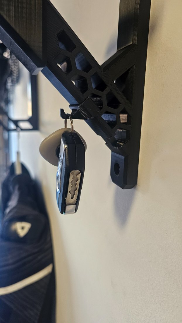 MOTOSİKLET KASK CEKET ANAHTARLIK TUTUCU - Görsel 4