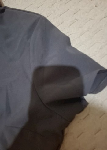 Gri Düğmeli elbıse - Görsel 5