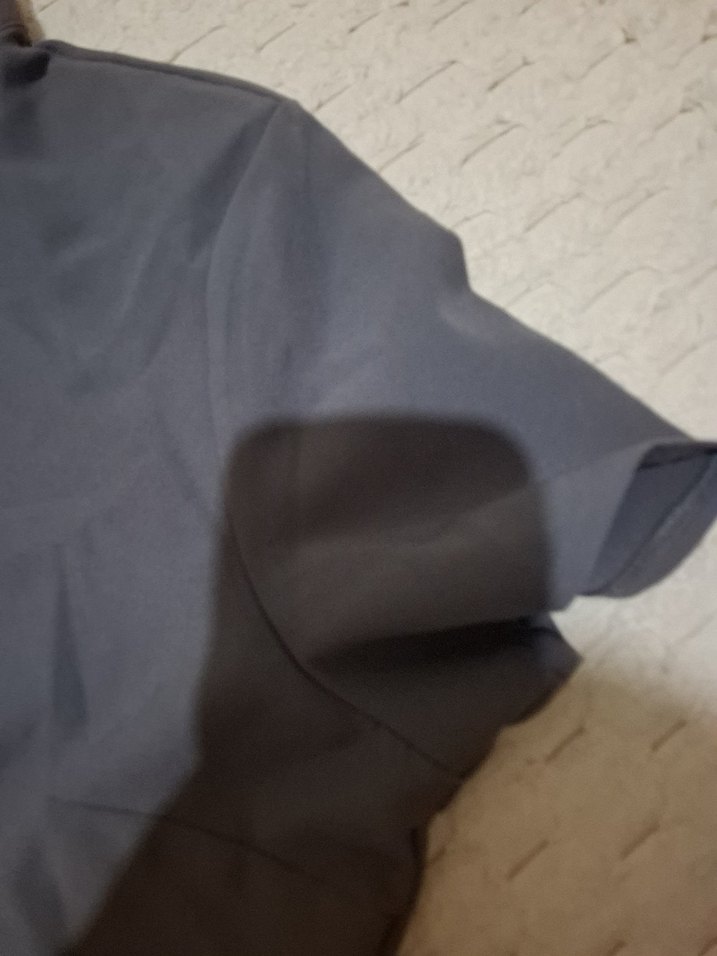 Gri Düğmeli elbıse - Görsel 5