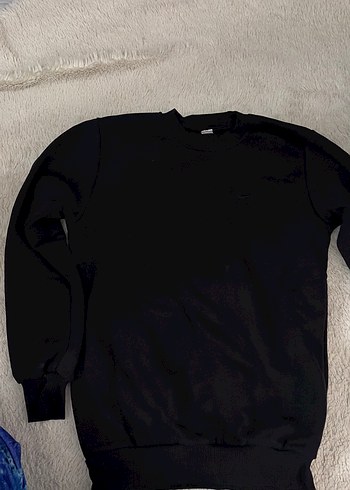 Nike Siyah Bisiklet Yaka Sweatshirt